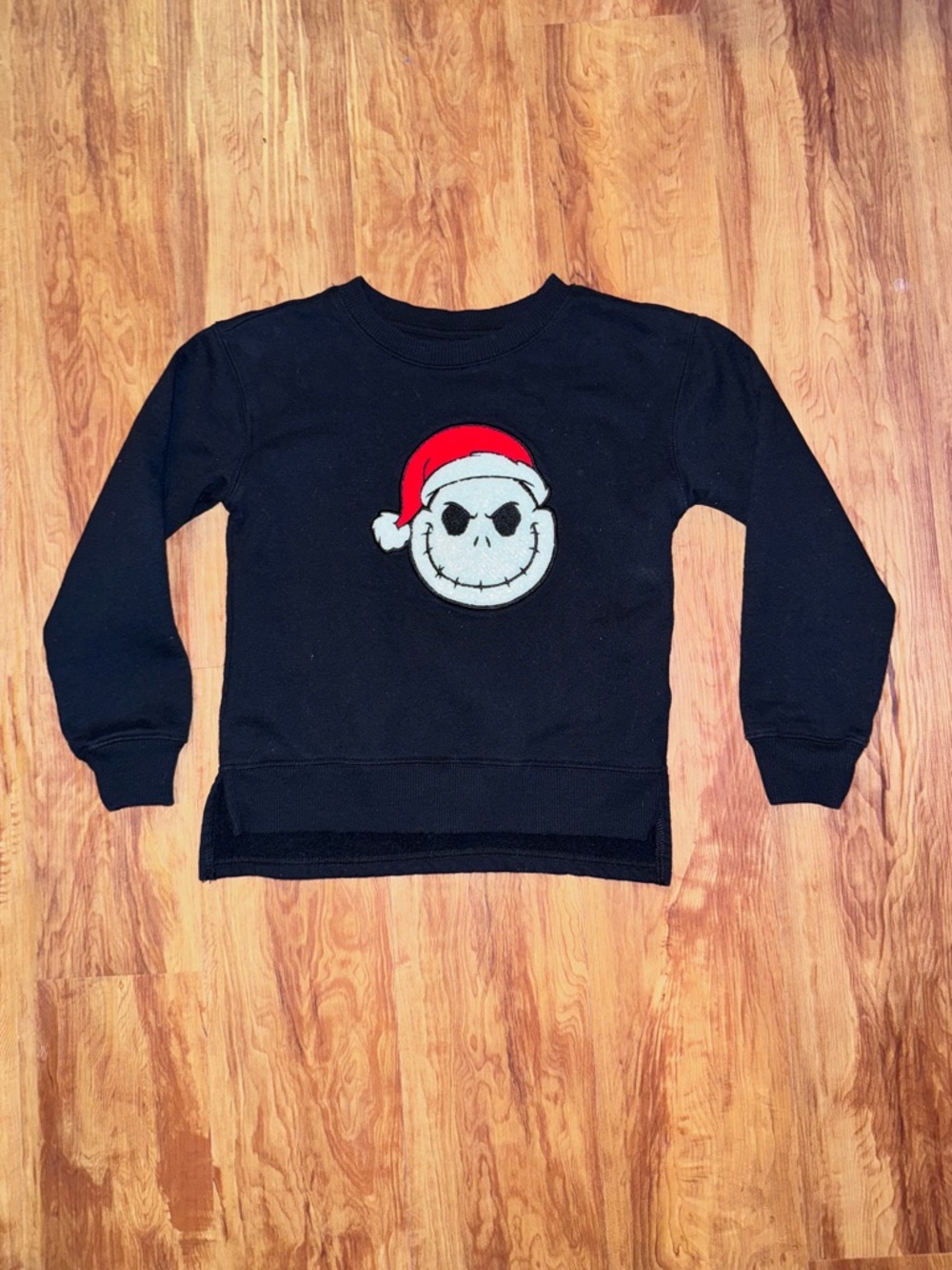Disney Nightmare Before Christmas Pullover Sweatshirt Big Girl Sizes 8 Medium Bl